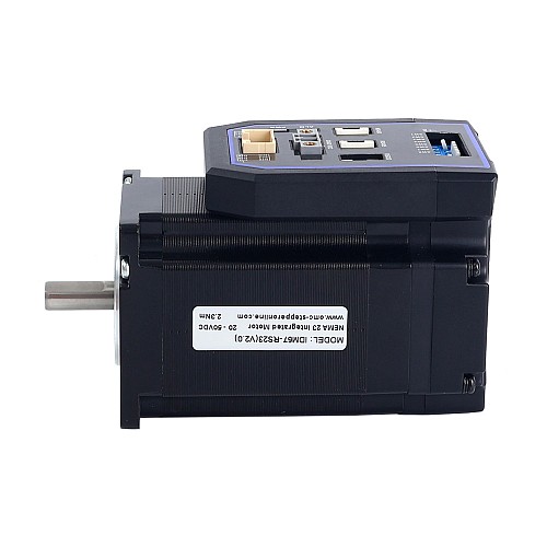 iDM Series NEMA 23 Integrated RS485 Stepper Motor 2.3Nm(325.71oz.in) 20-50VDC - iDM57-RS23 | StepperOnline CA