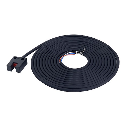 Ultra-compact U-shaped Pre-wired Photomicrosensor EE-SX95 - EE-SX954-W | StepperOnline CA