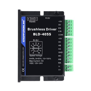 Digital Brushless DC Motor Driver 12V-24VDC Max 5.0A 120W