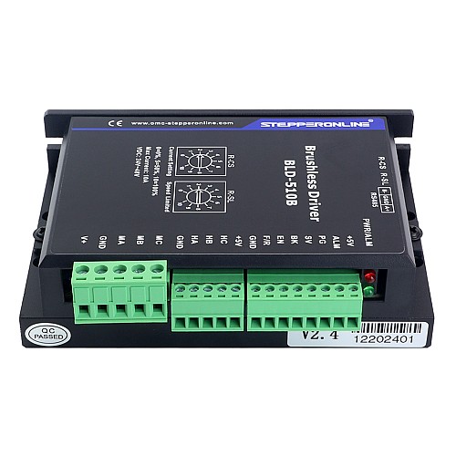 Digital Brushless DC Motor Driver 12V-48VDC Max 15.0A 400W - BLD-510B | StepperOnline CA Digital Brushless DC Motor Driver 12V-48VDC Max 15.0A 400W - BLD-510B | StepperOnline CA
