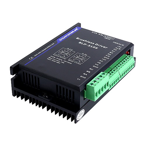 Digital Brushless DC Motor Driver 18V-50VDC Max 13.0A 200W - BLD-510S | StepperOnline CA