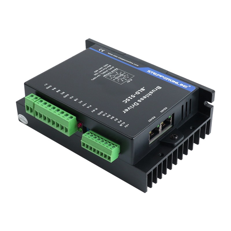 Digital Brushless DC Motor Driver 24-48VDC Max 15.0A 400W - BLD-515C | StepperOnline CA