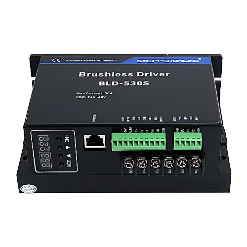 Digital Brushless DC Motor Driver 24-48VDC Max 30.0A 600W - BLD-530S | StepperOnline CA Digital Brushless DC Motor Driver 24-48VDC Max 30.0A 600W - BLD-530S | StepperOnline CA