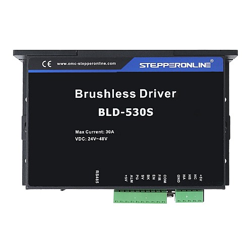 Digital Brushless DC Motor Driver 24-48VDC Max 30.0A 600W - BLD-530S | StepperOnline CA Digital Brushless DC Motor Driver 24-48VDC Max 30.0A 600W - BLD-530S | StepperOnline CA