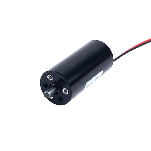 24V 5.6mNm 7.45W 0.5A Round Ф16x36mm Brushless Coreless Motor - 16CL36-24-P2-12700 | StepperOnline CA