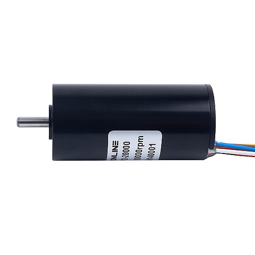 24V 15mNm 31.41W 1.55A Round Ф22x45mm Brushless Coreless Motor - 22CL45-24-P2-20000 | StepperOnline CA