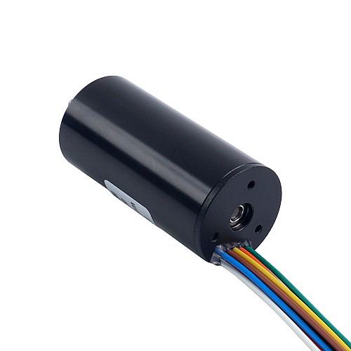 24V 15mNm 31.41W 1.55A Round Ф22x45mm Brushless Coreless Motor - 22CL45-24-P2-20000 | StepperOnline CA