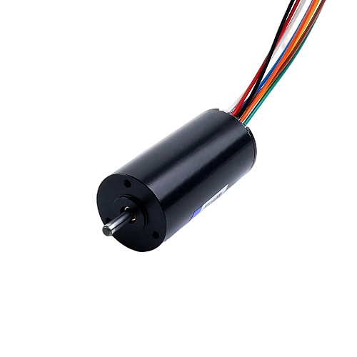 24V 23.5mNm 78.74W 4.22A Round Ф22x45mm Brushless Coreless Motor - 22CL45-24-P2-32000 | StepperOnline CA