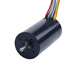 48V 10000RPM 140mNm 146.6W 4.6A Round Ф35x60mm Brushless Coreless Motor