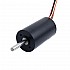 36V 10000RPM 140mNm 146.6W 6.14A Round Ф35x60mm Brushless Coreless Motor