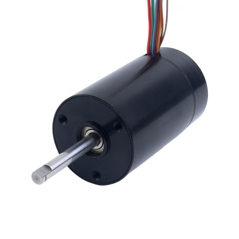24V 200mNm 104.71W 6.15A Round Ф43x69mm Brushless Coreless Motor - 43CL70-24-P2-5000 | StepperOnline CA