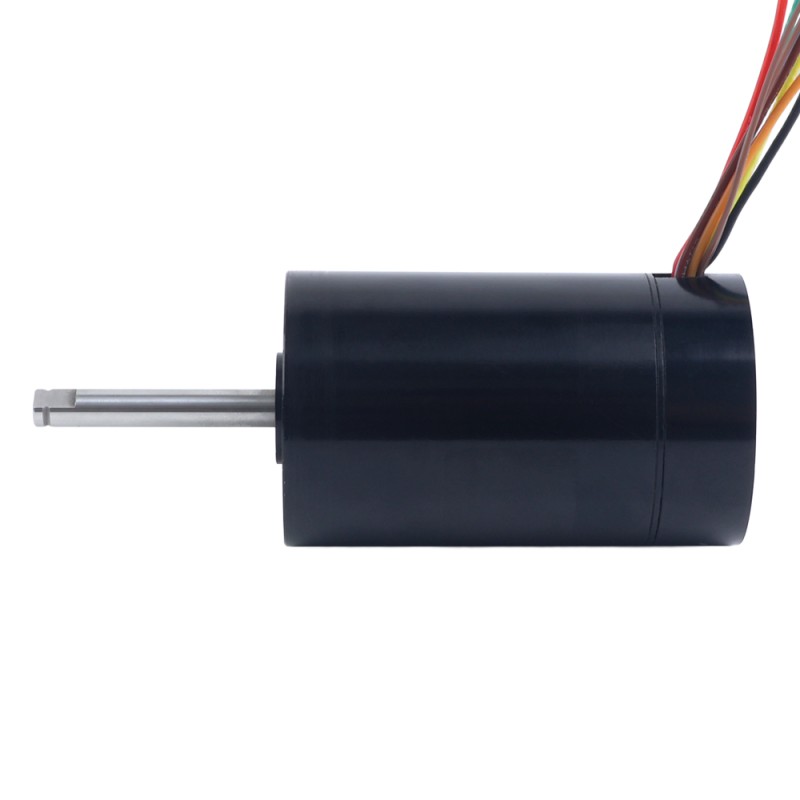 24V 200mNm 104.71W 6.15A Round Ф43x69mm Brushless Coreless Motor - 43CL70-24-P2-5000 | StepperOnline CA