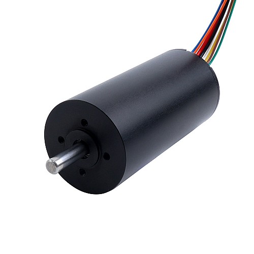 24V 200mNm 192.67W 9.65A Round Ф40x84mm Brushless Coreless Motor - 40CL84-24-P2-9200 | StepperOnline CA
