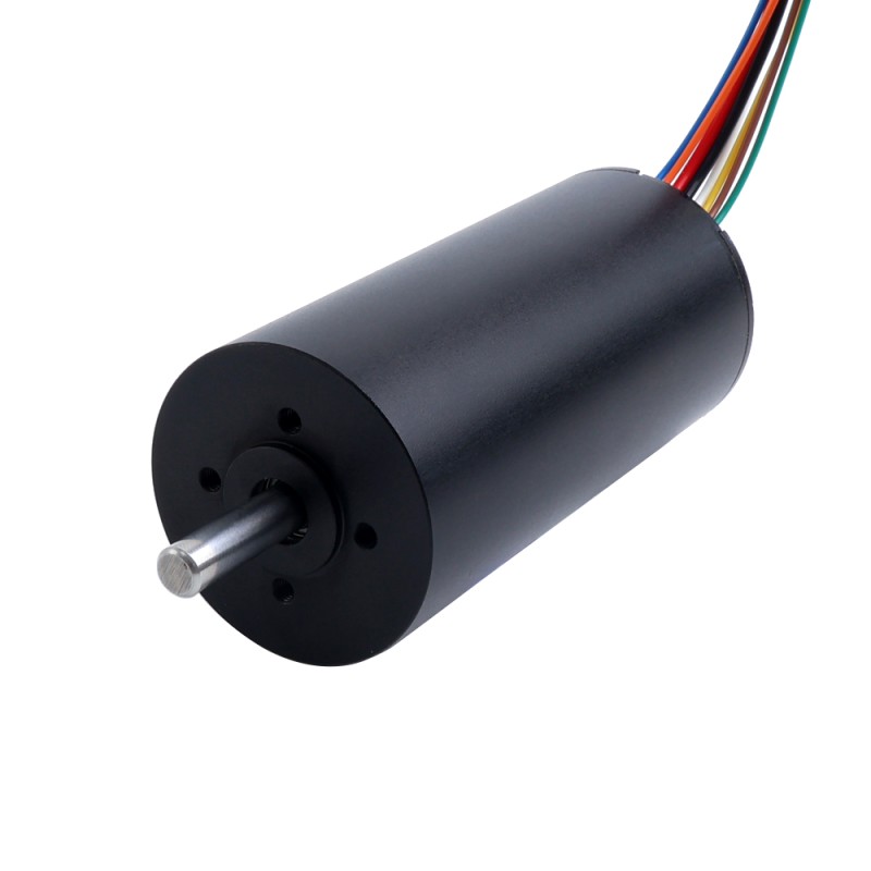 24V 200mNm 192.67W 9.65A Round Ф40x84mm Brushless Coreless Motor - 40CL84-24-P2-9200 | StepperOnline CA