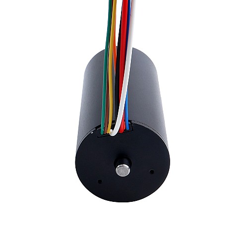 24V 200mNm 192.67W 9.65A Round Ф40x84mm Brushless Coreless Motor - 40CL84-24-P2-9200 | StepperOnline CA