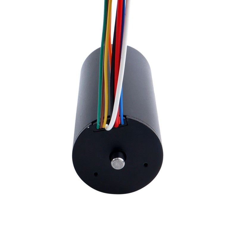 24V 200mNm 192.67W 9.65A Round Ф40x84mm Brushless Coreless Motor - 40CL84-24-P2-9200 | StepperOnline CA