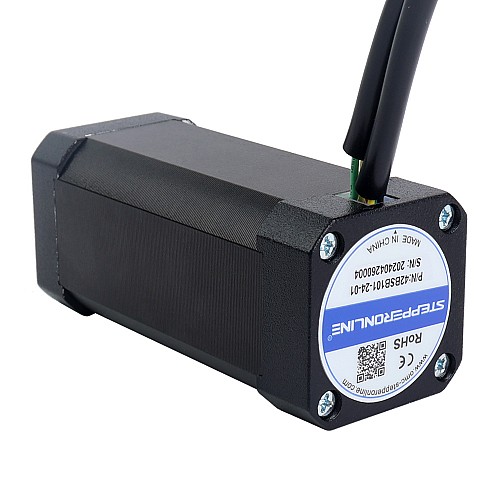 24V 3000RPM 0.25Nm 79W 4.70A 42x42x101mm Brushless DC Motor - 42BSB101-24-01 | StepperOnline CA