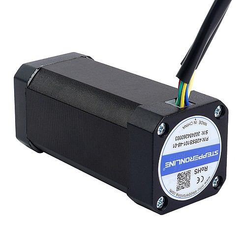 48V 3000RPM 0.25Nm 79W 2.30A 42x42x101mm Brushless DC Motor - 42BSB101-48-01 | StepperOnline CA 48V 3000RPM 0.25Nm 79W 2.30A 42x42x101mm Brushless DC Motor - 42BSB101-48-01 | StepperOnline CA