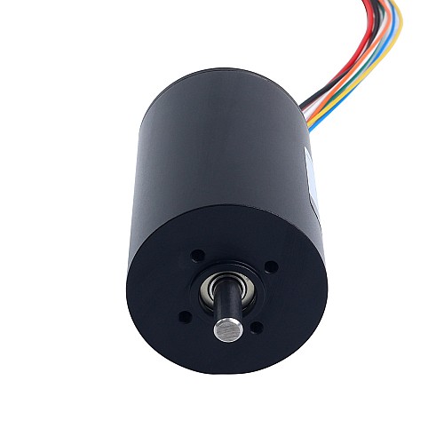 24V 210mNm 175.92W 9.68A Round Ф43x69mm Brushless Coreless Motor - 43CL70-24-P2-8000 | StepperOnline CA