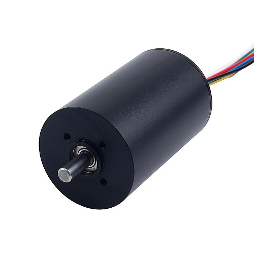 24V 210mNm 175.92W 9.68A Round Ф43x69mm Brushless Coreless Motor - 43CL70-24-P2-8000 | StepperOnline CA