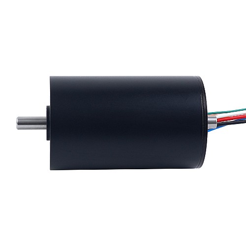 24V 210mNm 175.92W 9.68A Round Ф43x69mm Brushless Coreless Motor - 43CL70-24-P2-8000 | StepperOnline CA