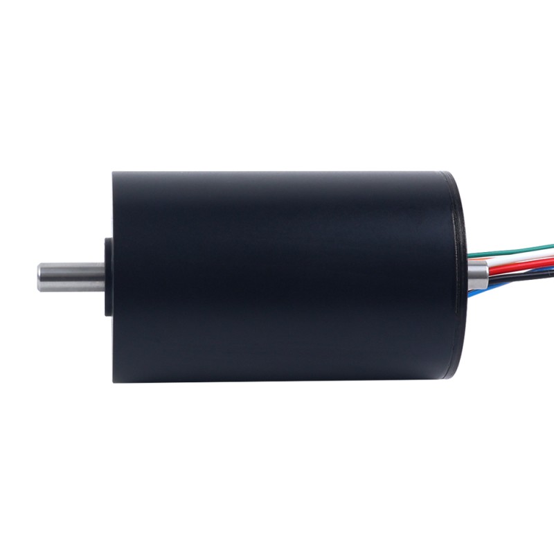 24V 210mNm 175.92W 9.68A Round Ф43x69mm Brushless Coreless Motor - 43CL70-24-P2-8000 | StepperOnline CA