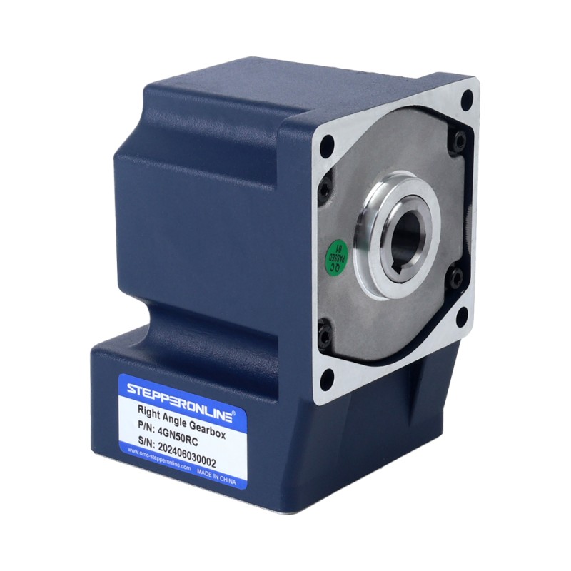24V 40W 60RPM Geared BLDC Motor 4.59Nm(650.34oz.in) 50:1 Right Angle Gearbox - F4B40-24GN-30S/4GN50RC | StepperOnline CA 24V 40W 60RPM Geared BLDC Motor 4.59Nm(650.34oz.in) 50:1 Right Angle Gearbox - F4B40-24GN-30S/4GN50RC | StepperOnline CA