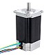36V 3000RPM 0.6Nm 188W 7.20A 57x57x100mm Brushless DC Motor - 57BSA100-36-01 | StepperOnline CA