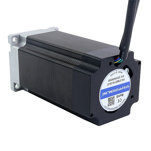 36V 3000RPM 0.6Nm 188W 7.20A 57x57x116mm Brushless DC Motor - 57BSD116-36-01 | StepperOnline CA