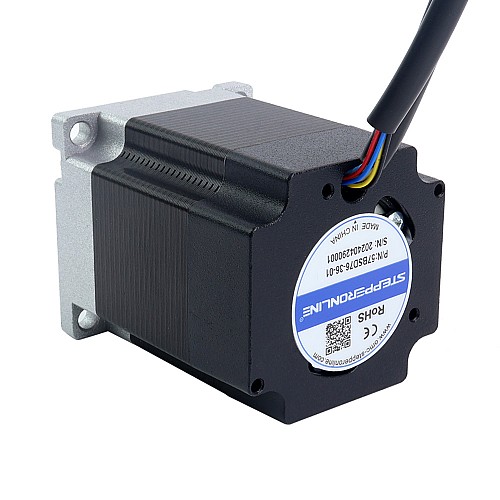 36V 3000RPM 0.3Nm 94W 3.60A 57x57x76mm Brushless DC Motor - 57BSD76-36-01 | StepperOnline CA