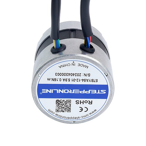12V 3000RPM 0.16Nm 50W 5.90A Φ57x53.5mm Brushless DC Motor - 57BYA54-12-01 | StepperOnline CA 12V 3000RPM 0.16Nm 50W 5.90A Φ57x53.5mm Brushless DC Motor - 57BYA54-12-01 | StepperOnline CA