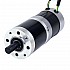 CN On Sale - 24V 101W Round Geared Brushless DC Motor 20.00Nm(2832.23oz.in) 100:1 Round Planetary Gearbox