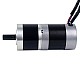 24V 101W Round Geared Brushless DC Motor 6.90Nm(977.12oz.in) 27:1 Round Planetary Gearbox - 57BYA74-24-01-PG27 | StepperOnline CA