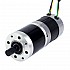 CN On Sale - 24V 101W Round Geared Brushless DC Motor 11.42Nm(1617.20oz.in) 51:1 Round Planetary Gearbox
