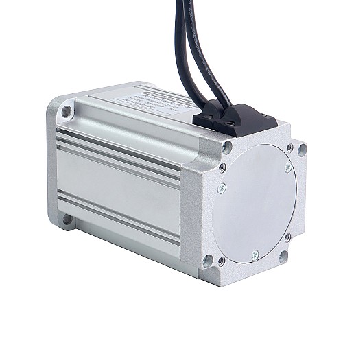 310V 3000RPM 2.38Nm 750W 3.2A Square 80x80x130mm Brushless DC Motor - 80BLS130-310-01 | StepperOnline CA