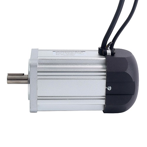 310V 6000RPM 1.75Nm 1100W 4.5A Square 80x80x159mm Brushless DC Motor w/ Radiator Fan - 80BLS160F-310-02 | StepperOnline CA