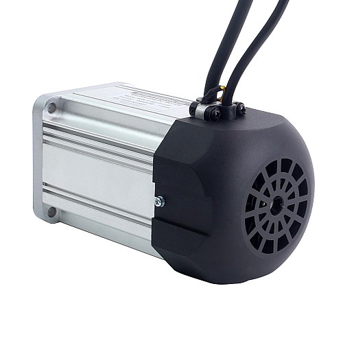 310V 6000RPM 1.75Nm 1100W 4.5A Square 80x80x159mm Brushless DC Motor w/ Radiator Fan - 80BLS160F-310-02 | StepperOnline CA
