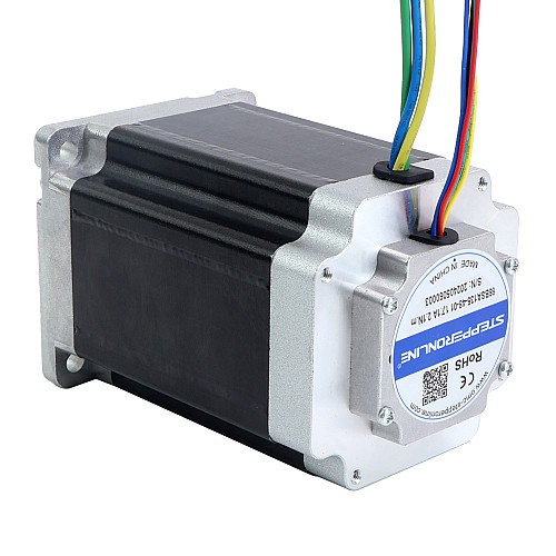 48V 3000RPM 2.1Nm 660W 17.10A 86x86x135mm Brushless DC Motor - 86BSA135-48-01 | StepperOnline CA 48V 3000RPM 2.1Nm 660W 17.10A 86x86x135mm Brushless DC Motor - 86BSA135-48-01 | StepperOnline CA