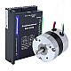 Brushless DC Motor & Driver Kit 67W 24V 4000RPM 0.16Nm(22.66oz.in) - K-510B24-67W | StepperOnline CA