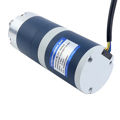 24V 200W 21RPM Geared Brushless DC Motor 67.00Nm(9487.98oz.in) 144.5:1 Planetary Gearbox - M82B200-24P-30S/G82-144.5S1 | StepperOnline CA 24V 200W 21RPM Geared Brushless DC Motor 67.00Nm(9487.98oz.in) 144.5:1 Planetary Gearbox - M82B200-24P-30S/G82-144.5S1 | StepperOnline CA
