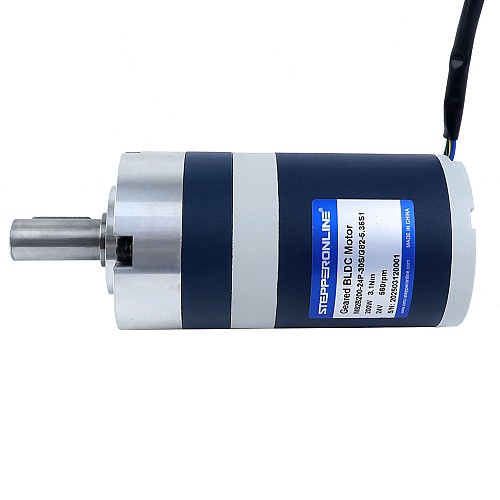 24V 200W 560RPM Geared Brushless DC Motor 3.10Nm(439.00oz.in) 5.36:1 Planetary Gearbox - M82B200-24P-30S/G82-5.36S1 | StepperOnline CA 24V 200W 560RPM Geared Brushless DC Motor 3.10Nm(439.00oz.in) 5.36:1 Planetary Gearbox - M82B200-24P-30S/G82-5.36S1 | StepperOnline CA