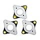 3PCS NEMA 17 Stepper Steel and Rubber Vibration Dampers with 4 M3 Screws - 3-ST-D1 | StepperOnline CA 3PCS NEMA 17 Stepper Steel and Rubber Vibration Dampers with 4 M3 Screws - 3-ST-D1 | StepperOnline CA