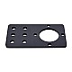 Mounting Plate and Bracket for Nema 17 HG Series Geared Stepper Motor and EG & MG Gearbox - ST-M12 | StepperOnline CA