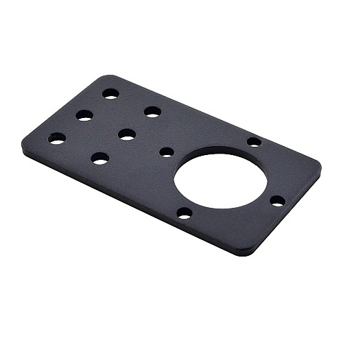 Mounting Plate and Bracket for Nema 17 HG Series Geared Stepper Motor and EG & MG Gearbox - ST-M12 | StepperOnline CA