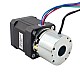 Nema 17 Stepper 0.44Nm(62.32oz.in) w/ Brake Friction Torque 0.25Nm(35.4oz.in) - 17HM19-1684D-B025 | StepperOnline CA