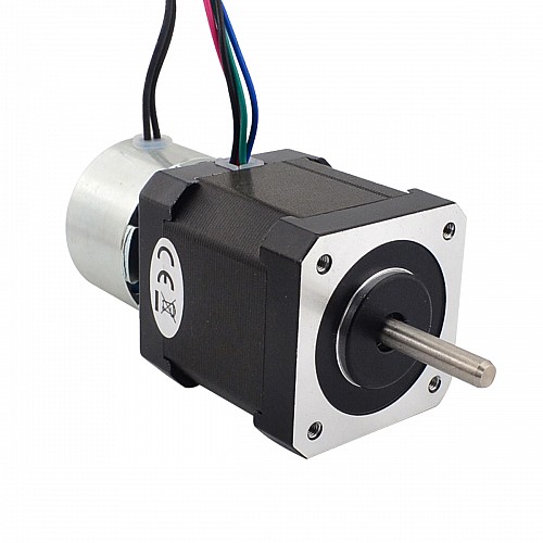 Nema 17 Stepper 0.44Nm(62.32oz.in) w/ Brake Friction Torque 0.25Nm(35.4oz.in) - 17HM19-1684D-B025 | StepperOnline CA
