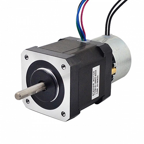 Nema 17 Stepper 0.44Nm(62.32oz.in) w/ Brake Friction Torque 0.25Nm(35.4oz.in) - 17HM19-1684D-B025 | StepperOnline CA Nema 17 Stepper 0.44Nm(62.32oz.in) w/ Brake Friction Torque 0.25Nm(35.4oz.in) - 17HM19-1684D-B025 | StepperOnline CA