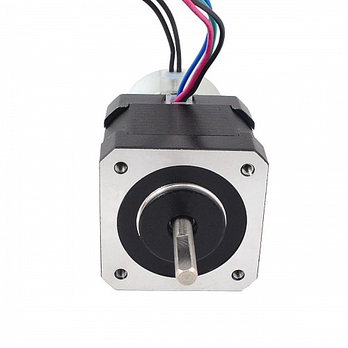 Nema 17 Stepper 0.45Nm(64oz.in) w/ Brake Friction Torque 0.25Nm(35.4oz.in) - 17HS16-2004D-B025 | StepperOnline CA