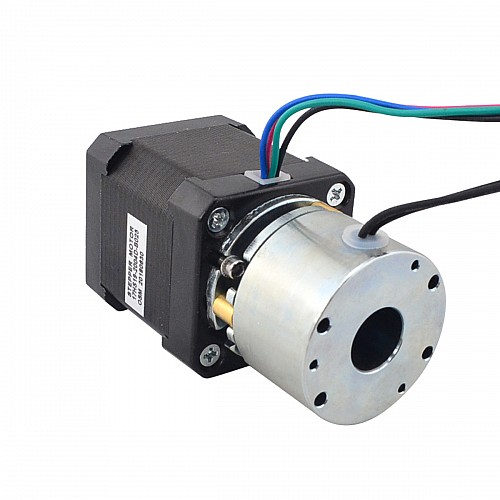 Nema 17 Stepper 0.59Nm(84oz.in) w/ Brake Friction Torque 0.25Nm(35.4oz.in) - 17HS19-2004D-B025 | StepperOnline CA