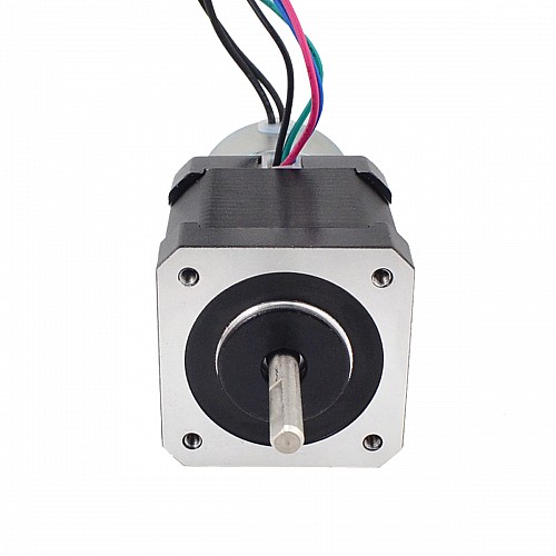 Nema 17 Stepper 0.59Nm(84oz.in) w/ Brake Friction Torque 0.25Nm(35.4oz.in) - 17HS19-2004D-B025 | StepperOnline CA